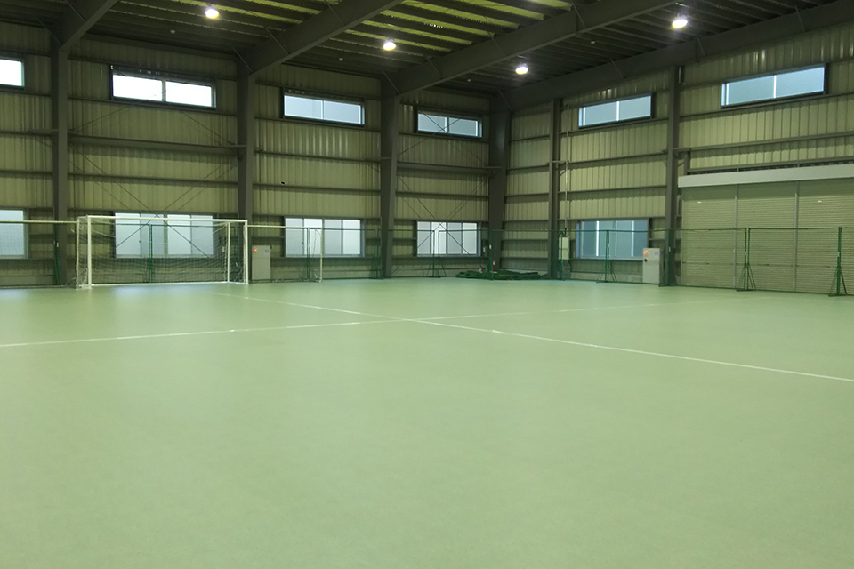 室内サッカー練習場