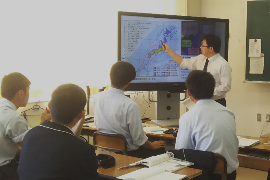 授業風景・社会